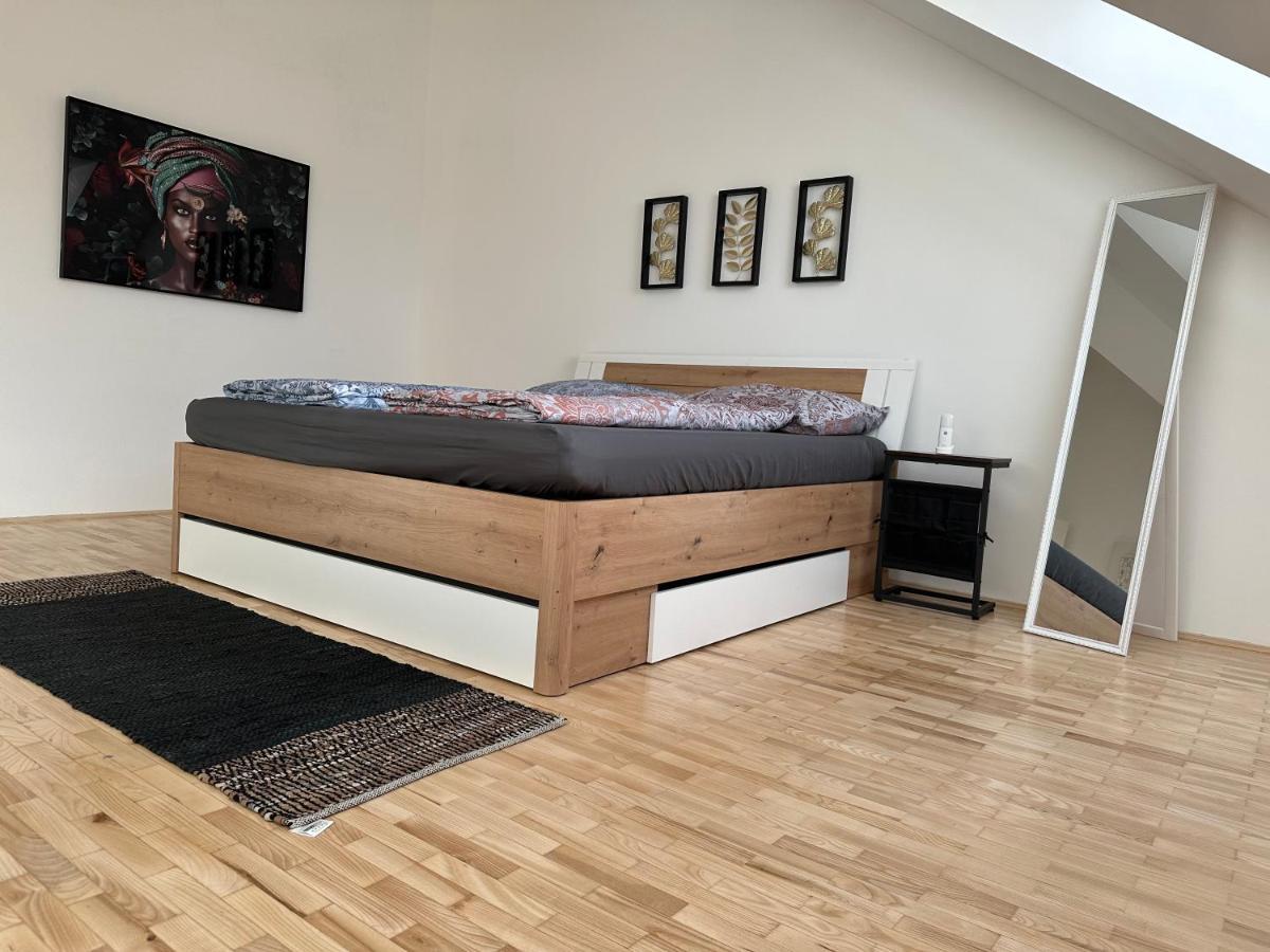 Klimatisiertes Dachgeschoss City Apartment In Zentrum Wiens ภายนอก รูปภาพ